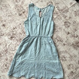 Soft denim dress